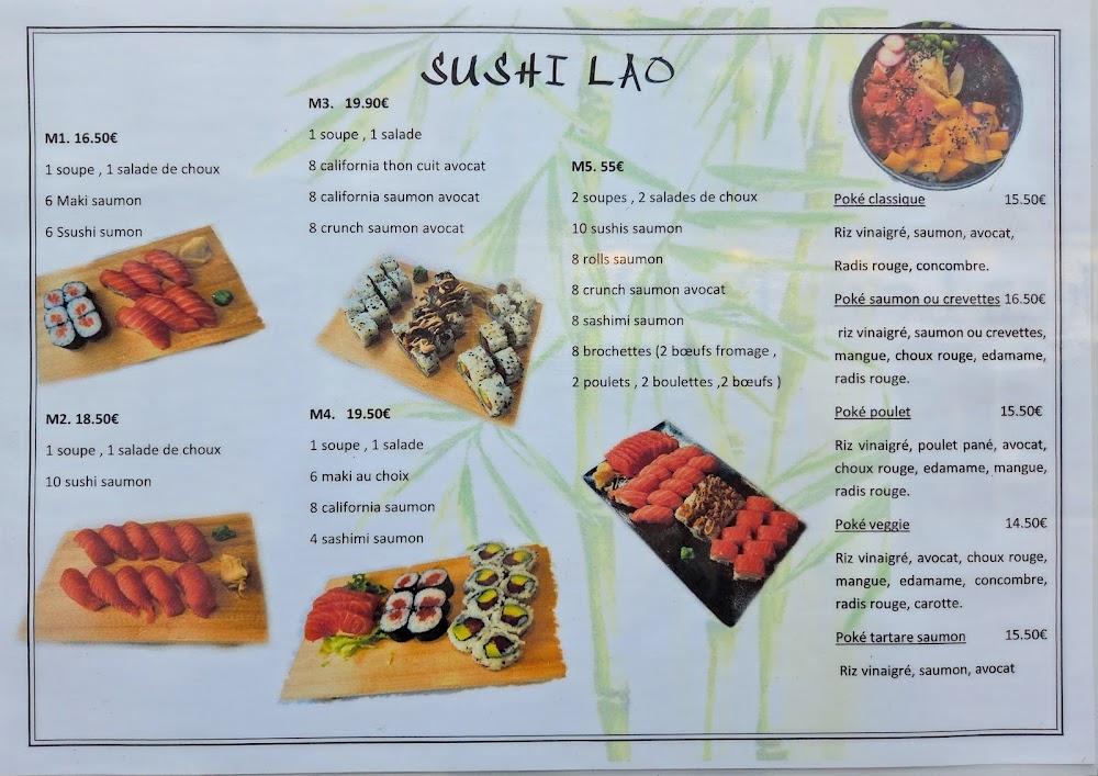 Sushi Lao - Menu Image 1